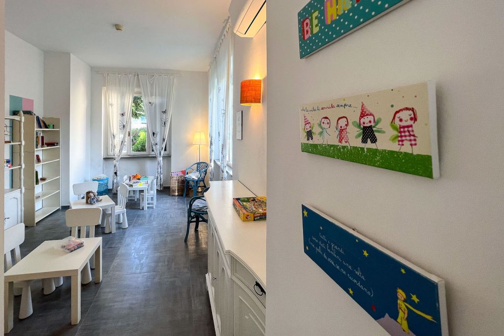 Saletta giochi Hotel Brigantino