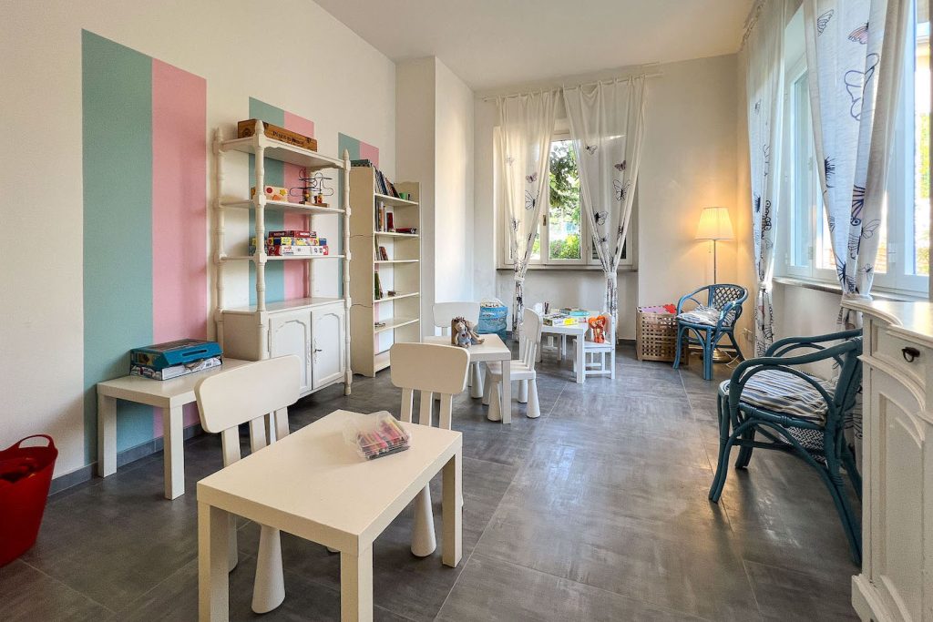 Saletta giochi Hotel Brigantino