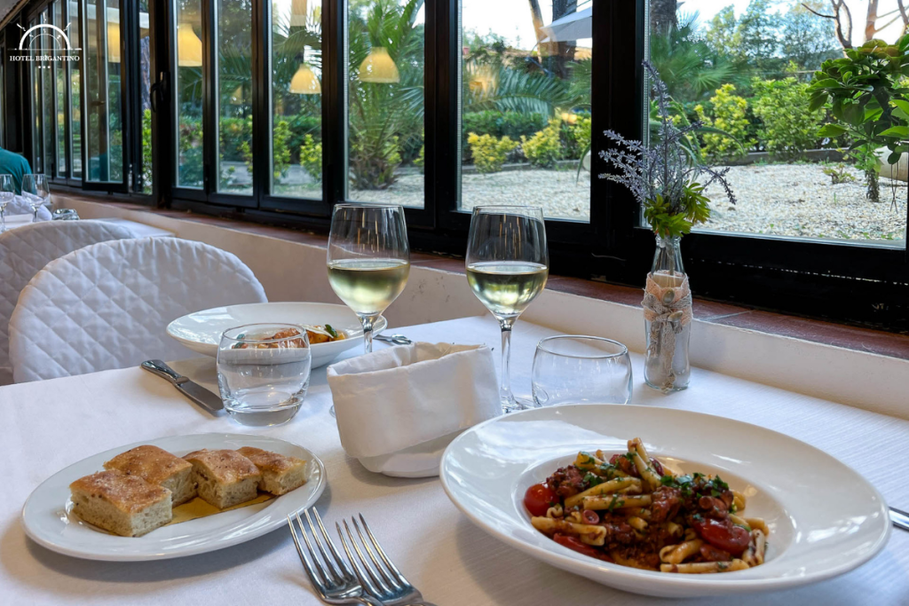 ristorante hotel brigantino