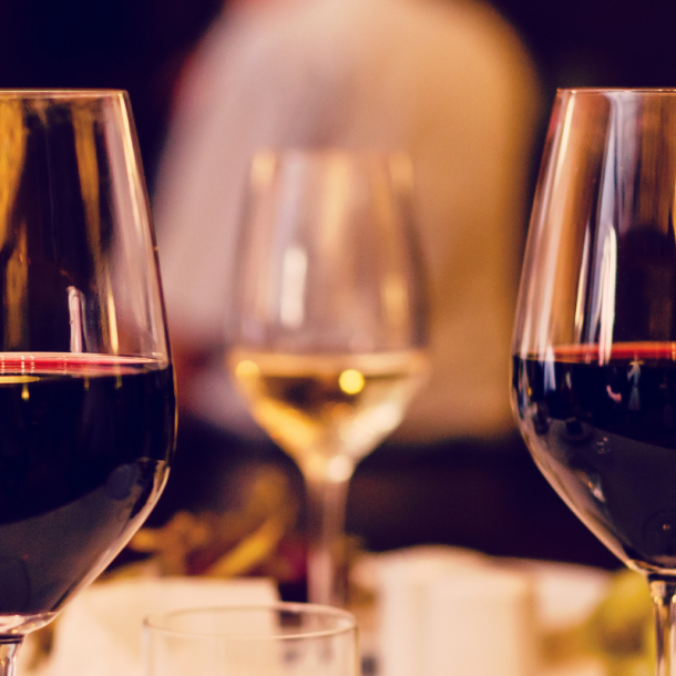 bicchieri di vino
