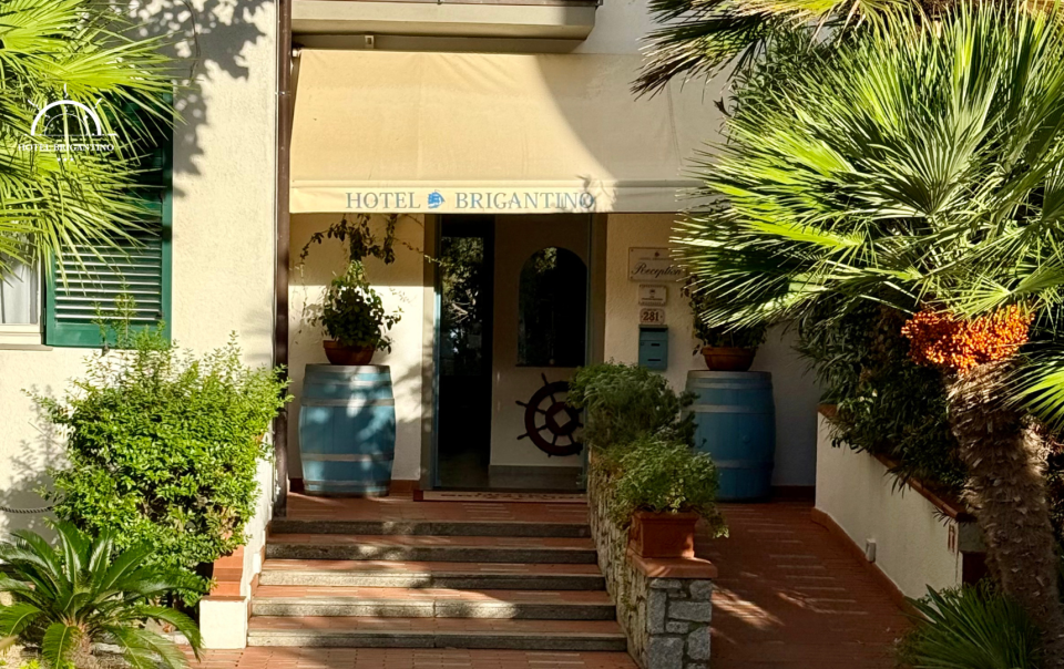 reception dell'hotel brigantino